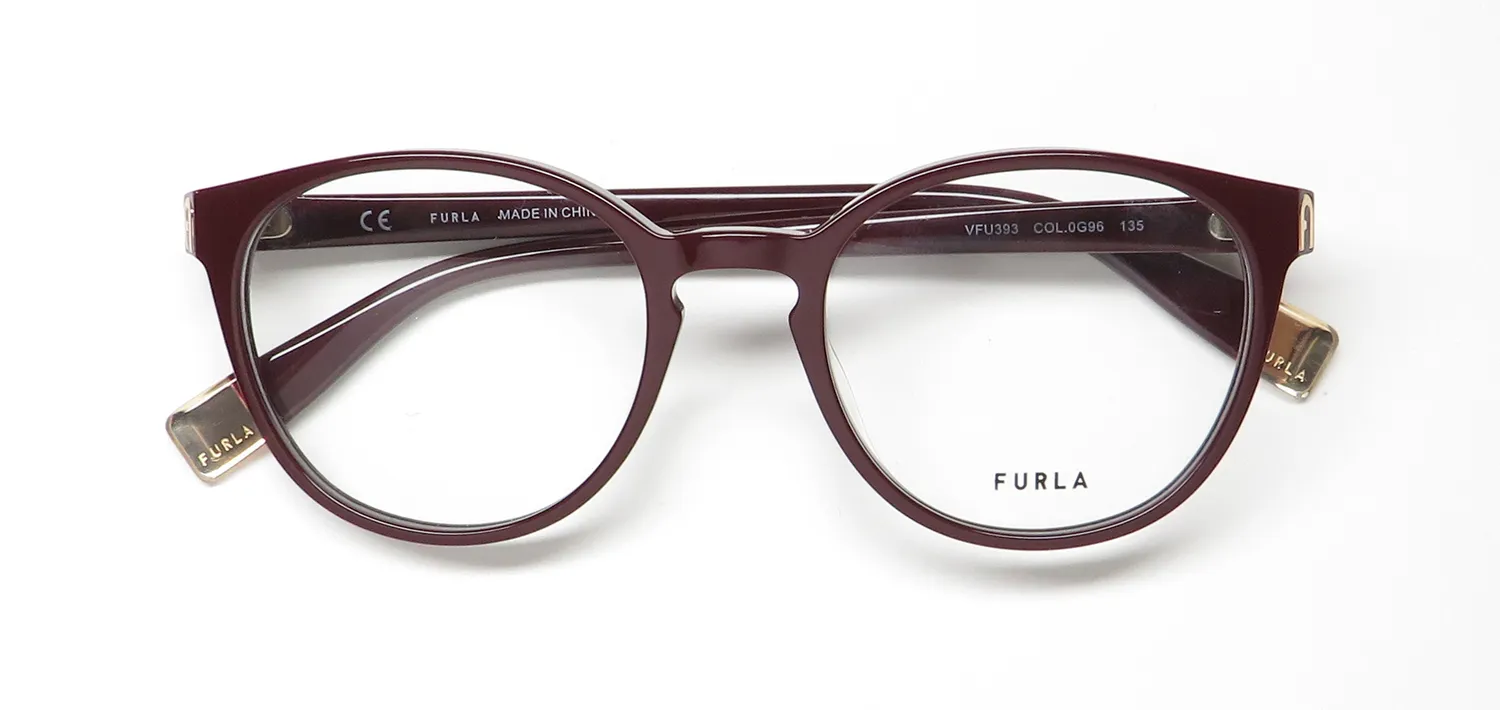 Furla Vfu393 0g96 Eyeglasses Burgundy 50mm 2