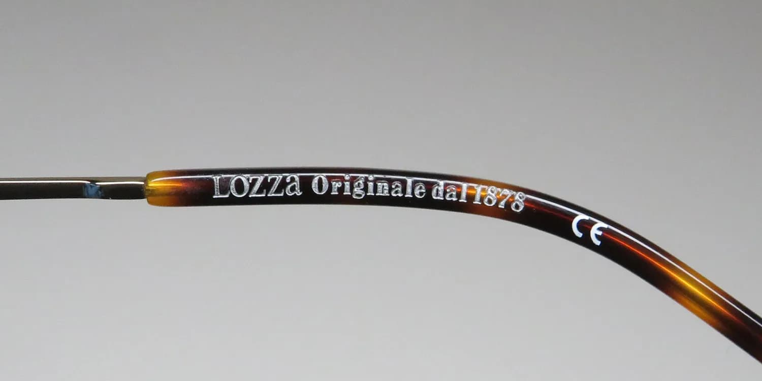 Lozza Sl2355 0300 Sunglasses Gold 51mm 7