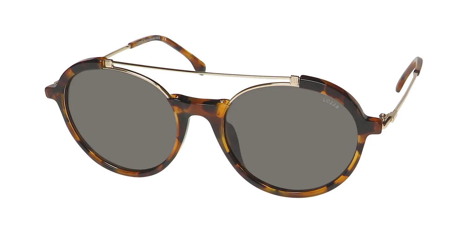 Lozza Sl4227 0aer Sunglasses Tortoise 51mm