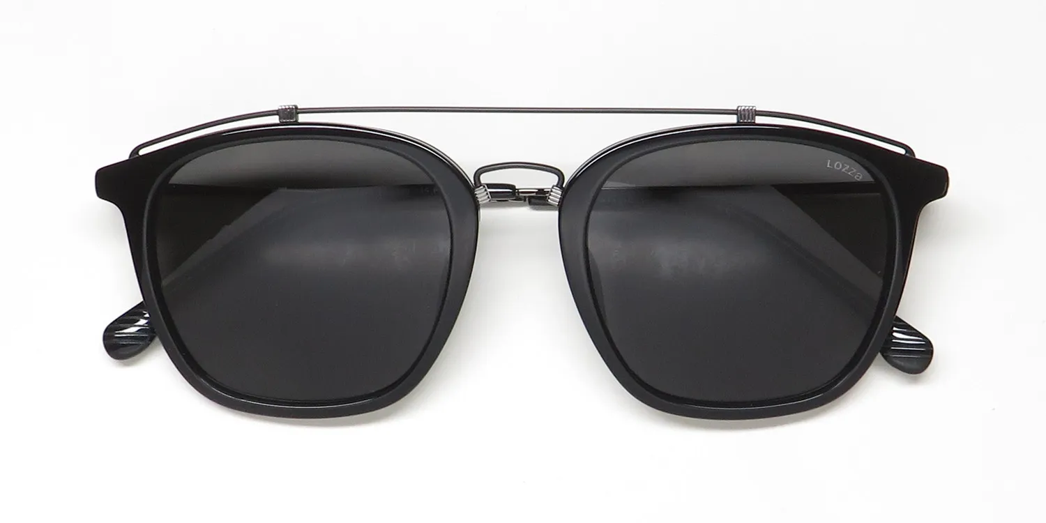 Lozza Sl4228 0700 Sunglasses Black 51mm 2