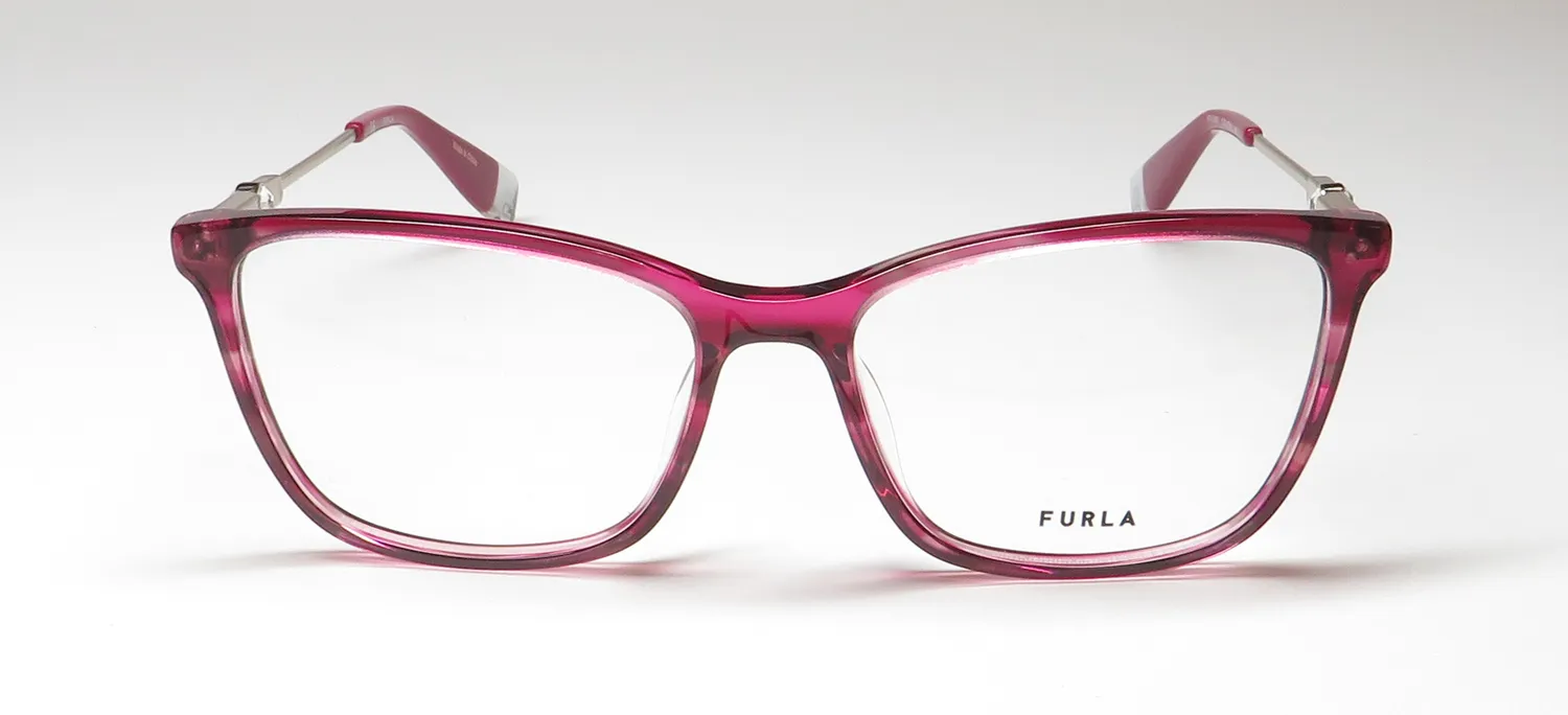 Furla Vfu390s 0933 Eyeglasses Burgundy 53mm 3
