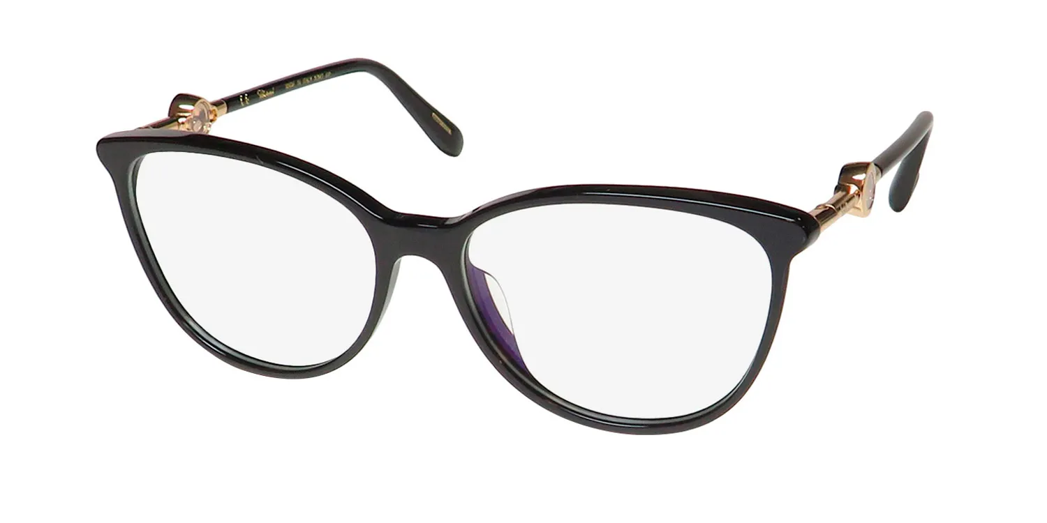 Chopard VCH283S 0700 Eyeglasses Black 55mm