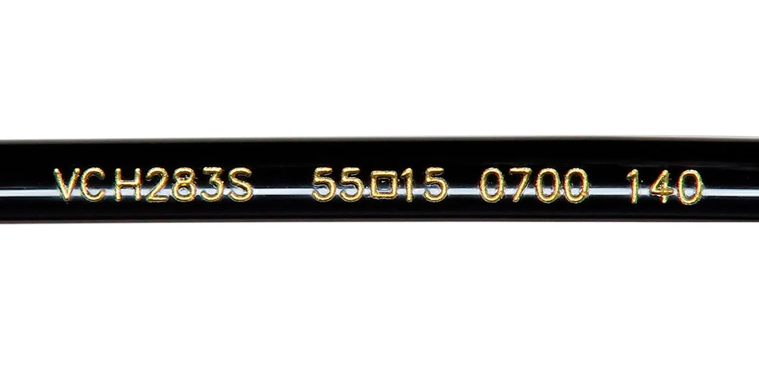 Chopard VCH283S 0700 Eyeglasses Black 55mm 8