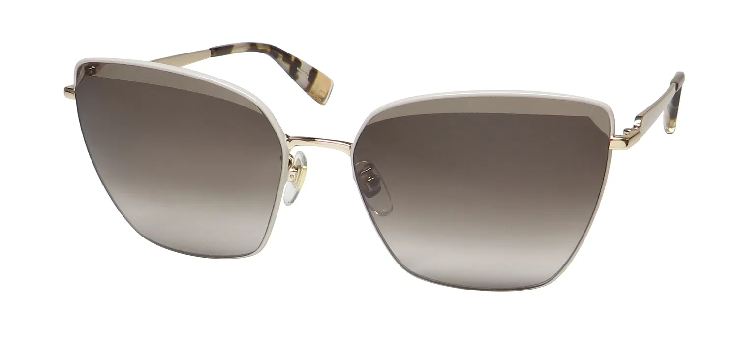 Furla Sfu403 0361 Sunglasses White 59mm