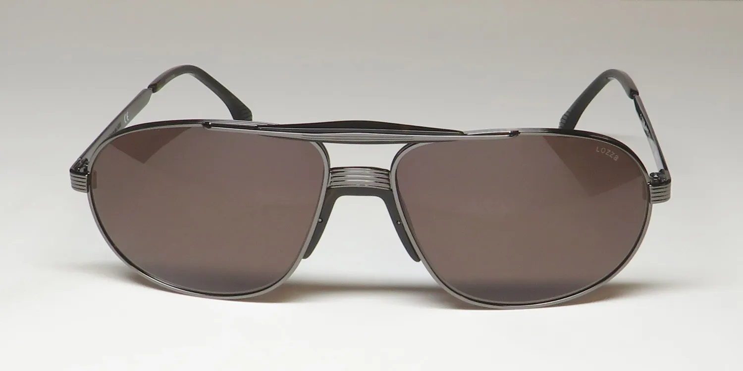 Lozza Sl2368 0568 Sunglasses Gunmetal 59mm 3