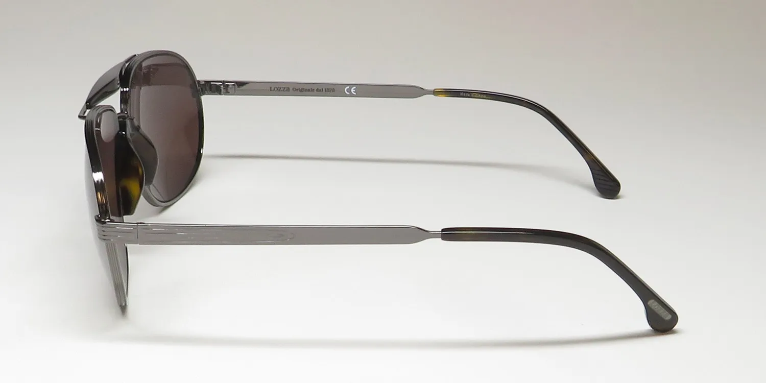 Lozza Sl2368 0568 Sunglasses Gunmetal 59mm 4