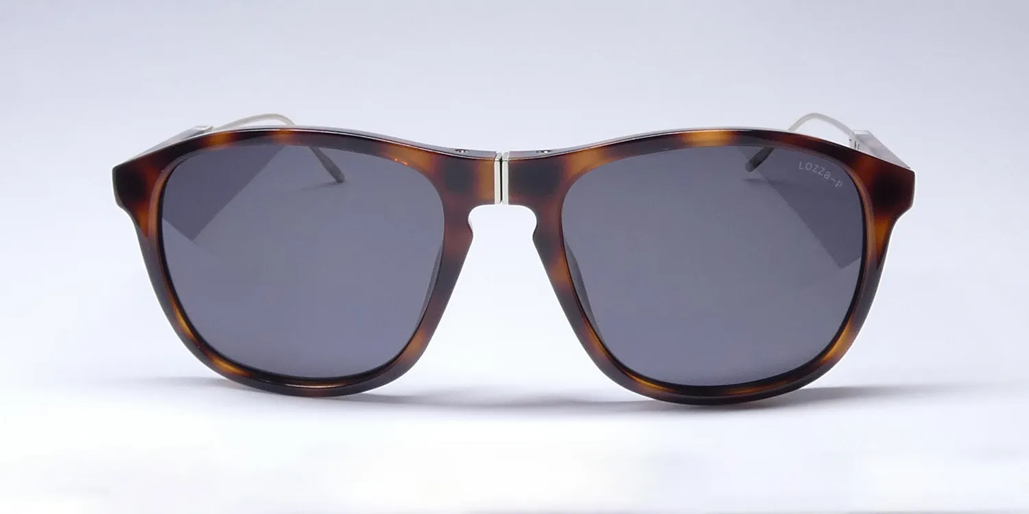Lozza Sl4245 Pocket Cooper 1 ah9p Sunglasses Brown 55mm 3
