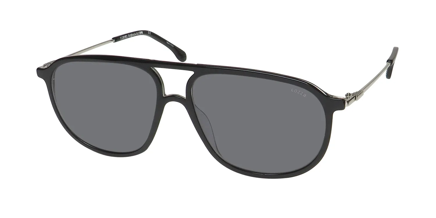Lozza Sl4248 0888 Sunglasses Black 58mm