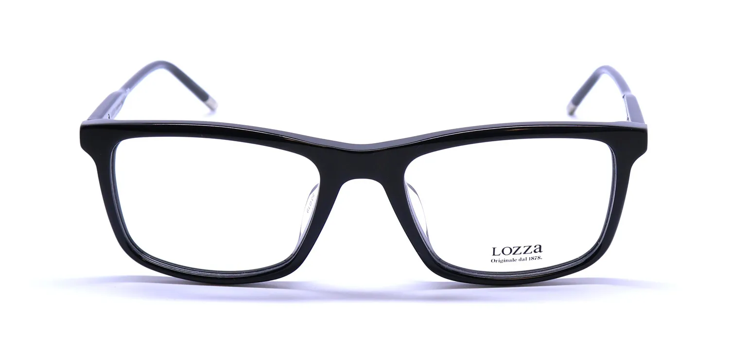 Lozza Vl4237 0700 Eyeglasses Black 53mm 3