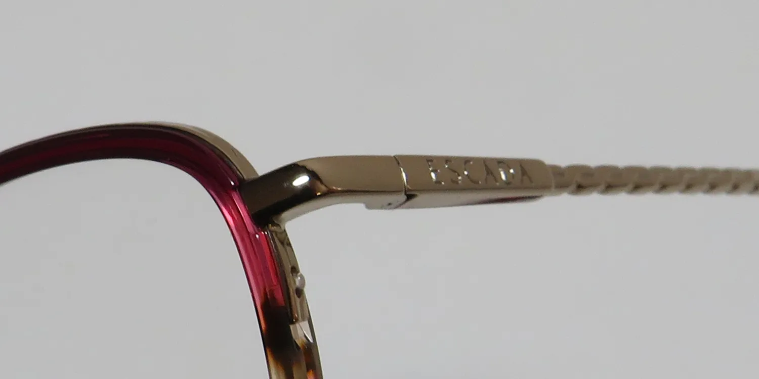 Escada Vesb61 0a39 Eyeglasses Red 53mm 6