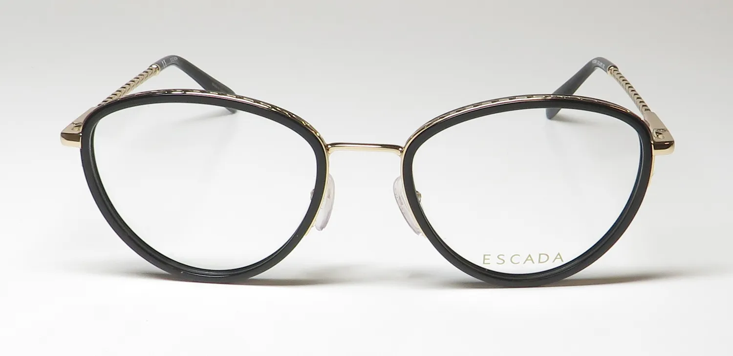 Escada Vesb61 300y Eyeglasses Black 53mm 3