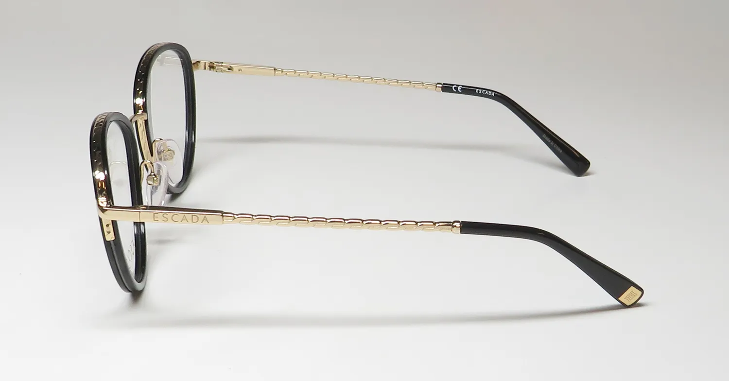Escada Vesb61 300y Eyeglasses Black 53mm 4