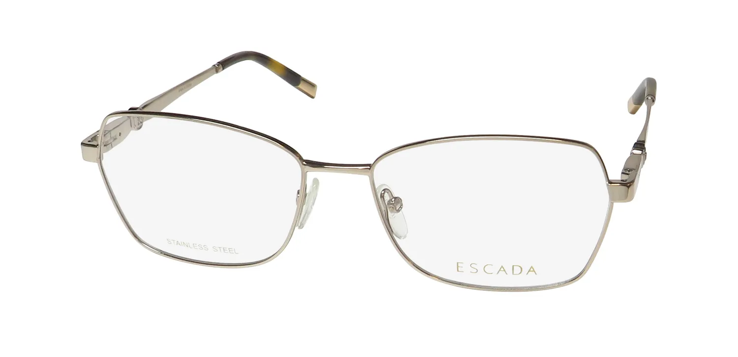 Escada Vesb64 08fe Eyeglasses Silver 55mm