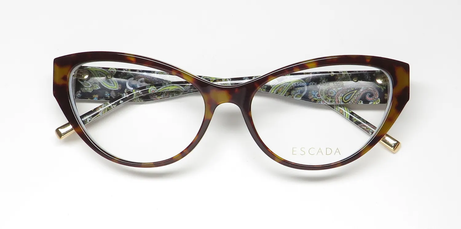 Escada Vesb66 0apb Eyeglasses Tortoise 56mm 2