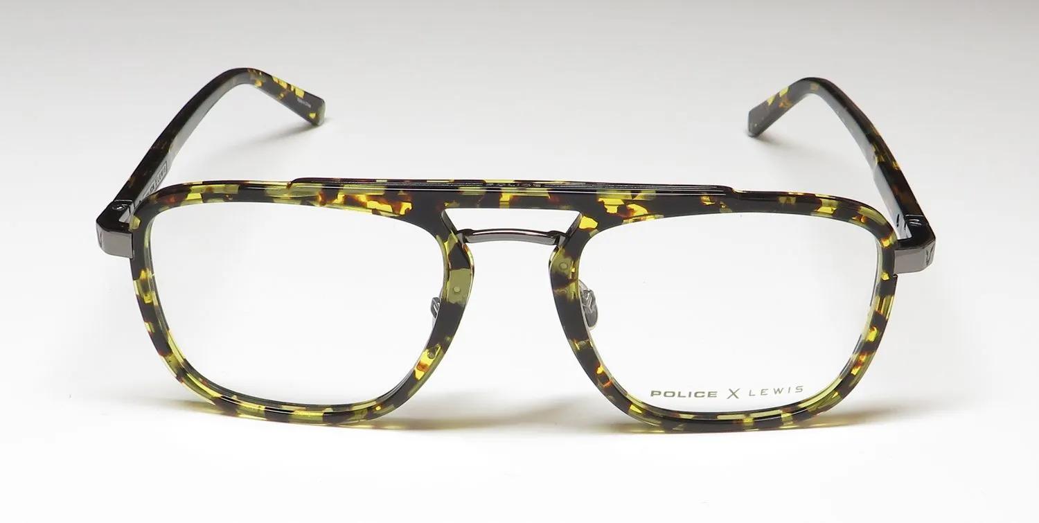 Police Lewis Hamilton 14 Vplb30 0568 Eyeglasses Tortoise 51mm 3