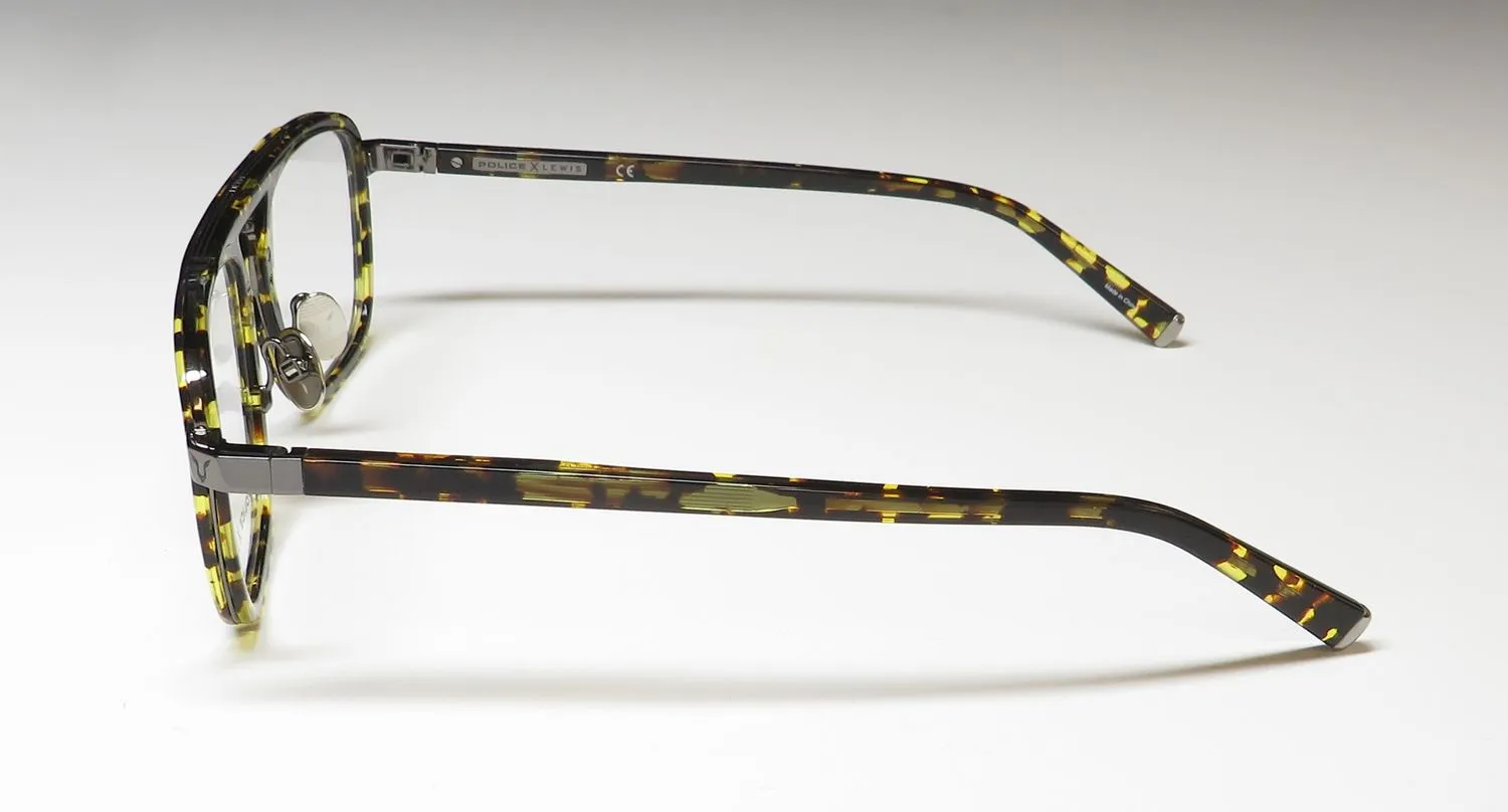 Police Lewis Hamilton 14 Vplb30 0568 Eyeglasses Tortoise 51mm 4