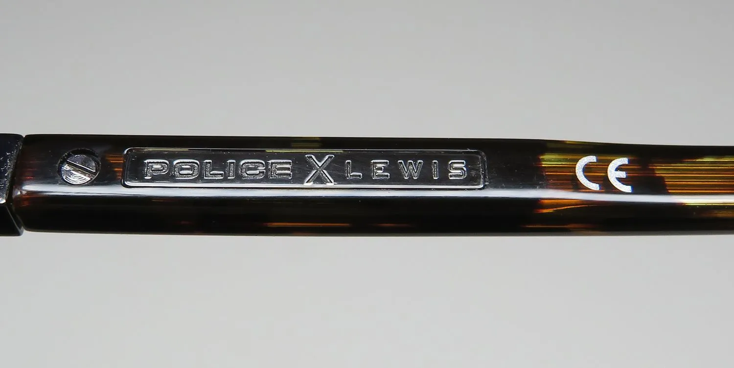 Police Lewis Hamilton 14 Vplb30 0568 Eyeglasses Tortoise 51mm 7