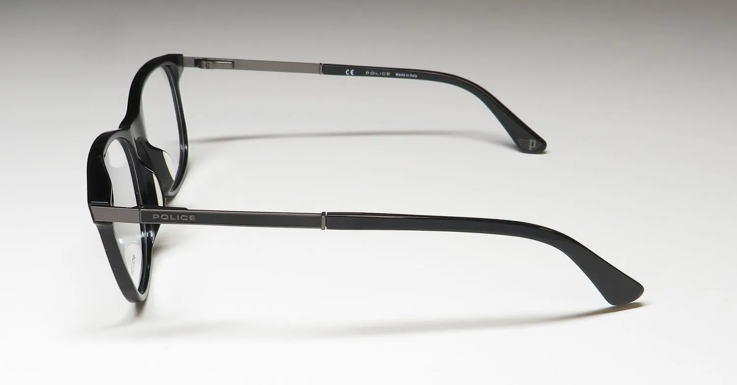 Police Vpla45 Record 4 0700 Eyeglasses Black 57mm 4