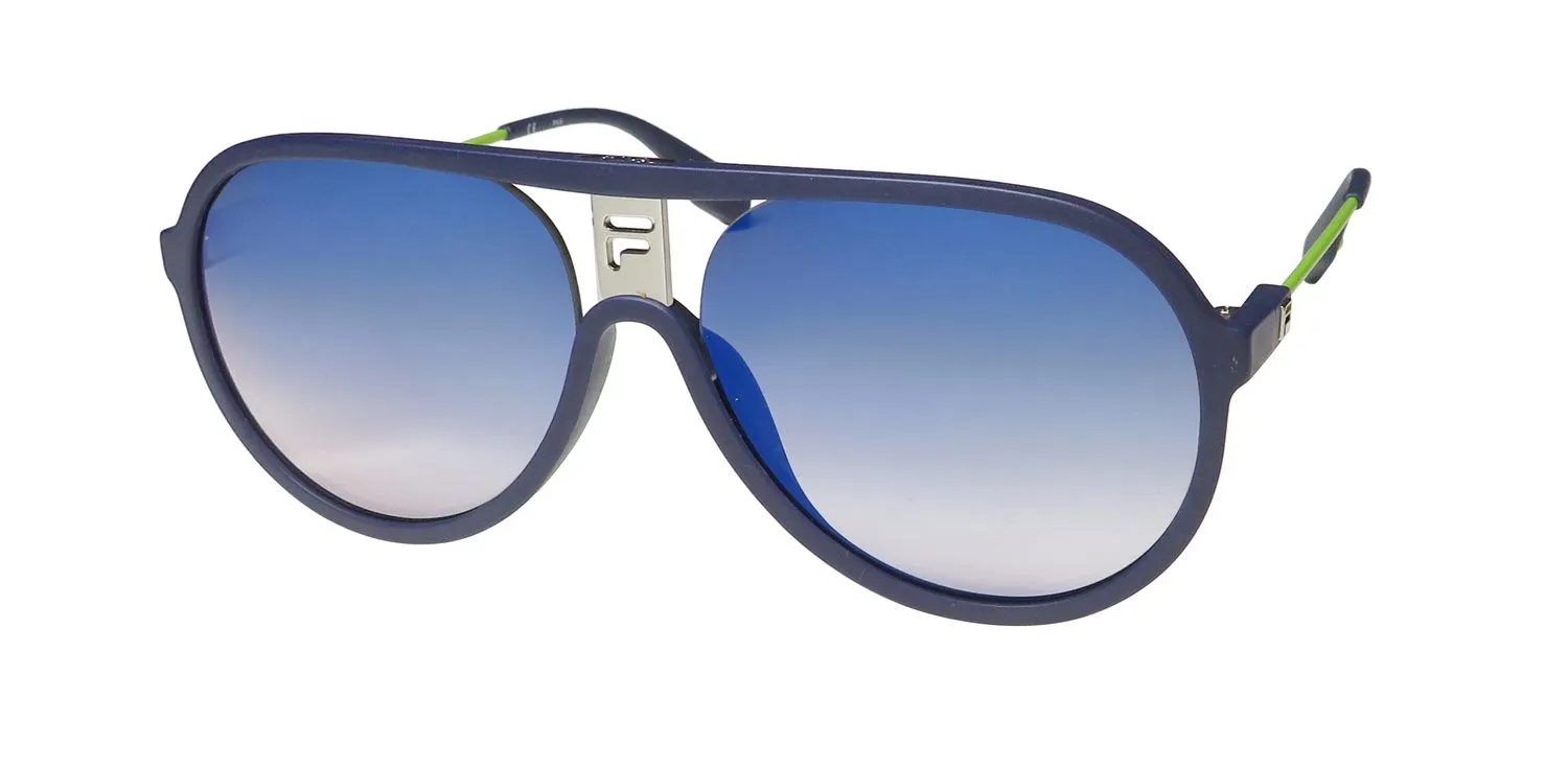Fila Sf9363 r22b Sunglasses Navy Blue 59mm