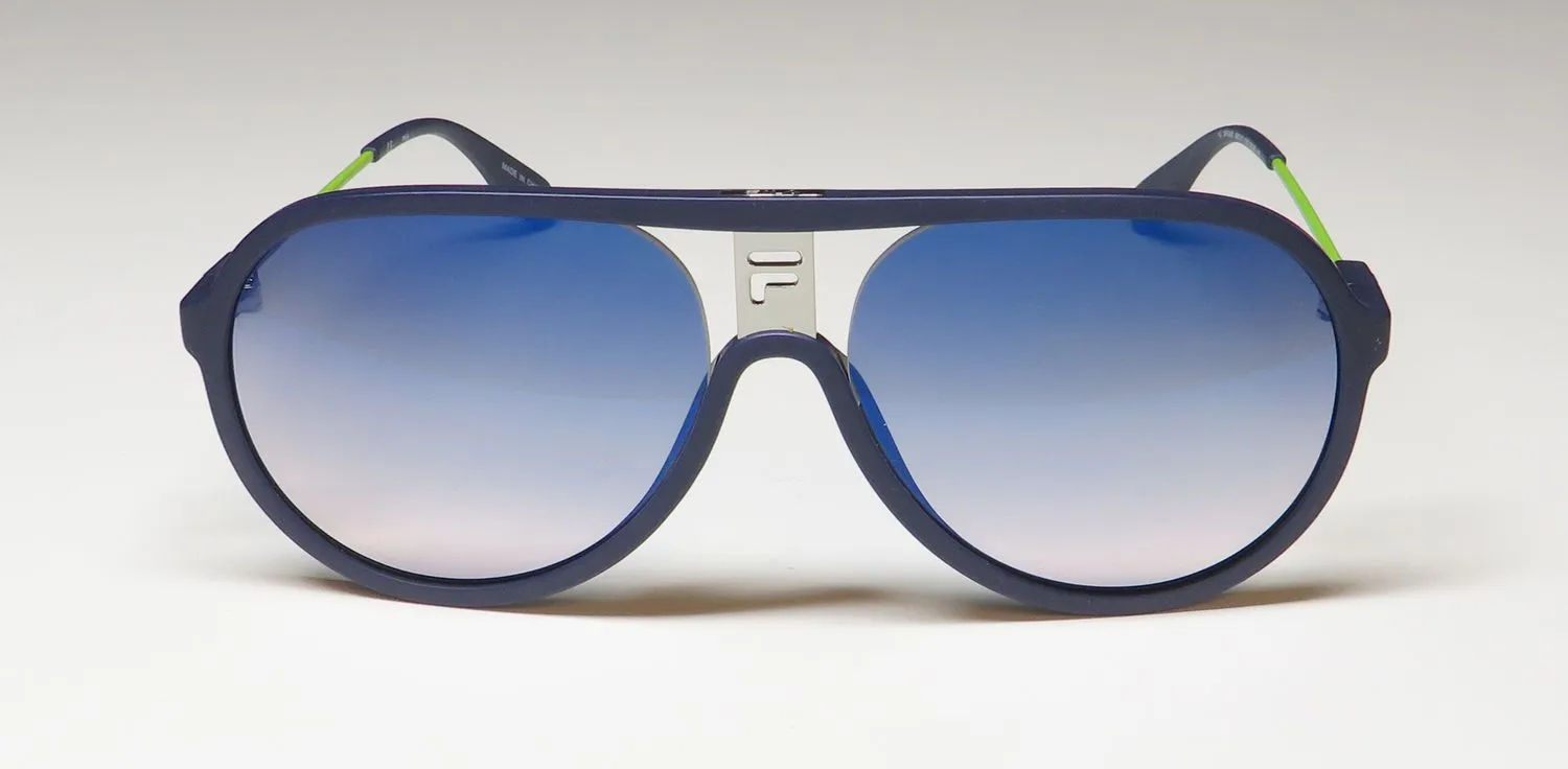 Fila Sf9363 r22b Sunglasses Navy Blue 59mm 3