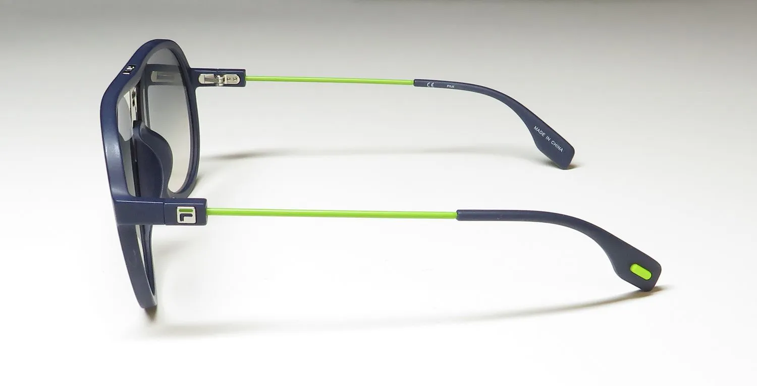 Fila Sf9363 r22b Sunglasses Navy Blue 59mm 4