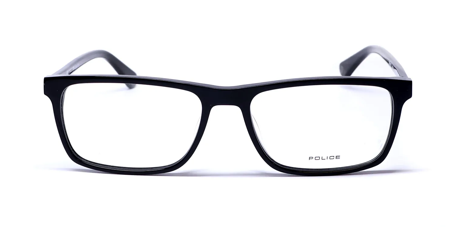 Police Vplb56 Urbanite 1 0700 Eyeglasses Black 57mm 3