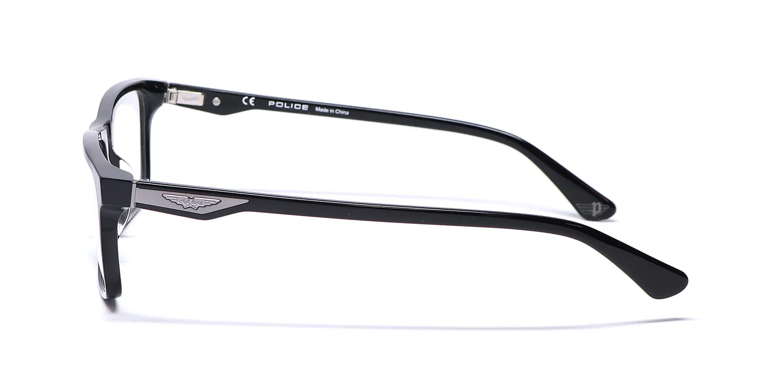 Police Vplb56 Urbanite 1 0700 Eyeglasses Black 57mm 4