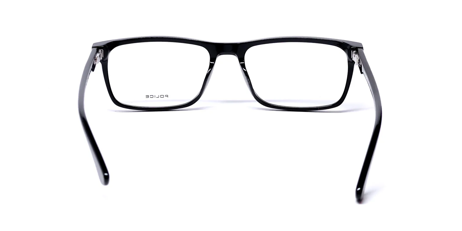 Police Vplb56 Urbanite 1 0700 Eyeglasses Black 57mm 5