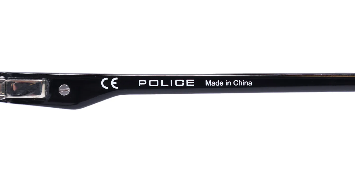 Police Vplb56 Urbanite 1 0700 Eyeglasses Black 57mm 7