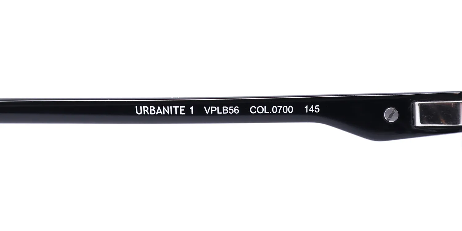 Police Vplb56 Urbanite 1 0700 Eyeglasses Black 57mm 8