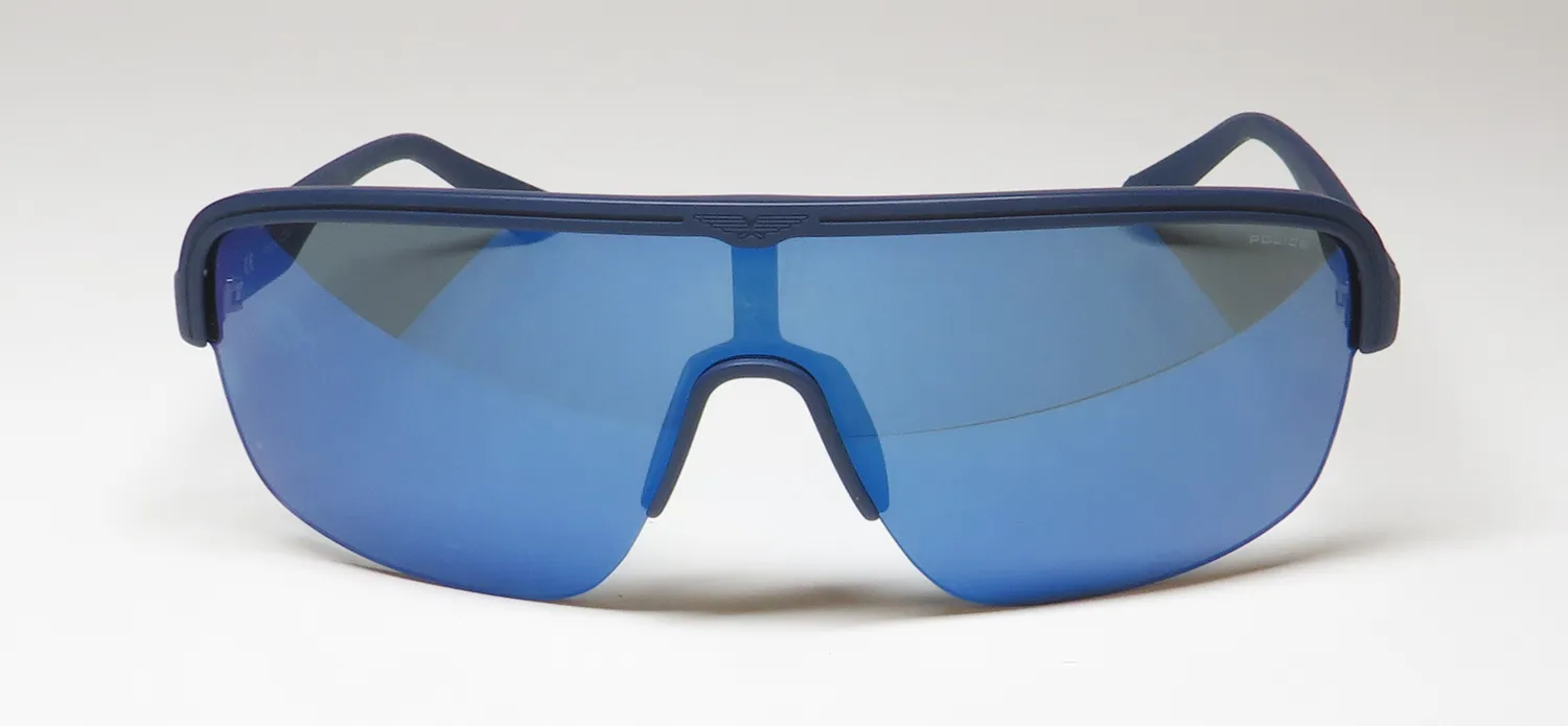 Police Splb47 6qsb Sunglasses Matte Night Blue 99mm 3