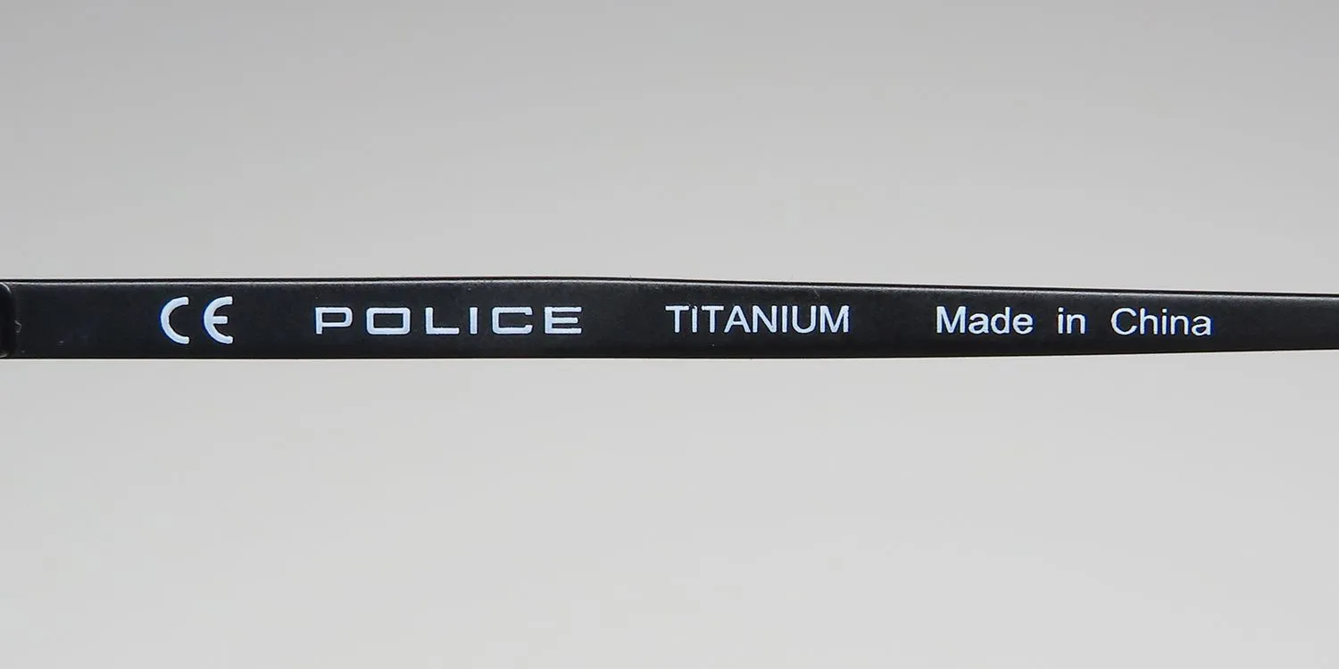 Police Vpl991 0305 Eyeglasses Black 52mm 7