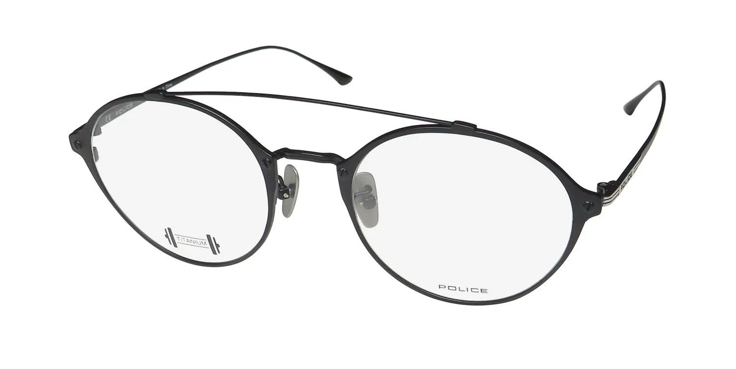 Police Vpl991 0531 Eyeglasses Black 52mm
