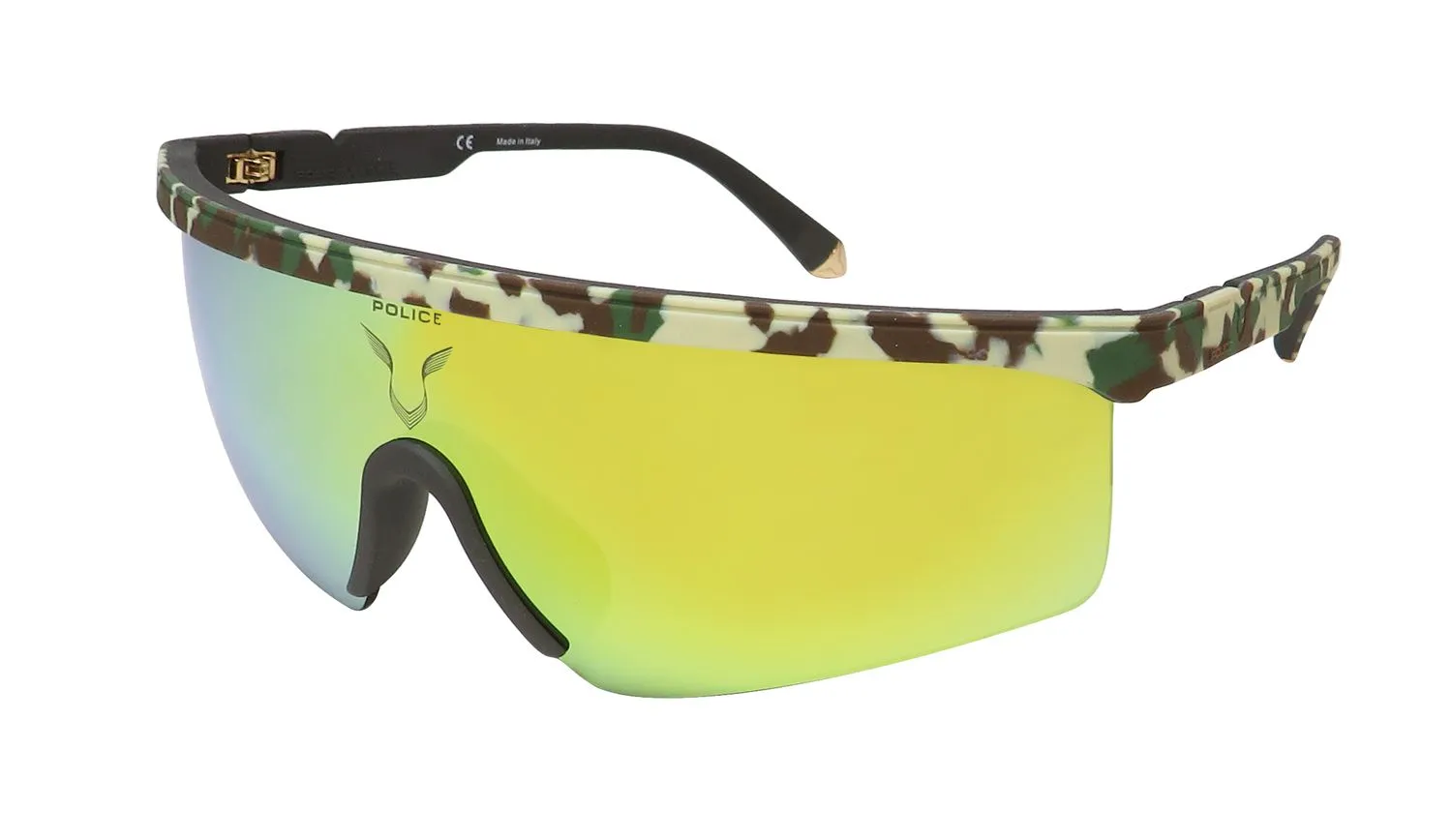 Police Lewis Hamilton 07 Spla28 xajg Sunglasses Army Green 99mm
