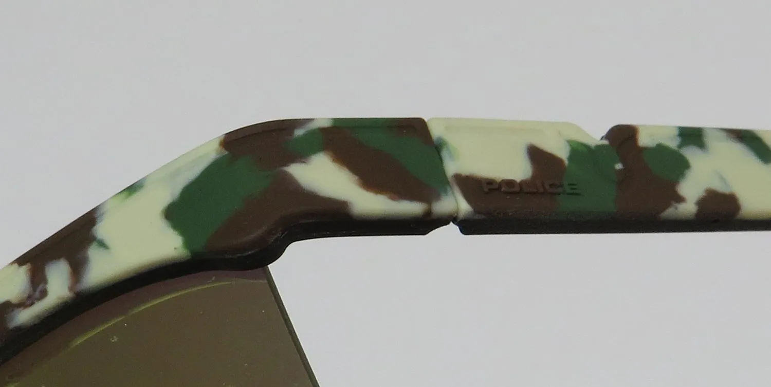 Police Lewis Hamilton 07 Spla28 xajg Sunglasses Army Green 99mm 6