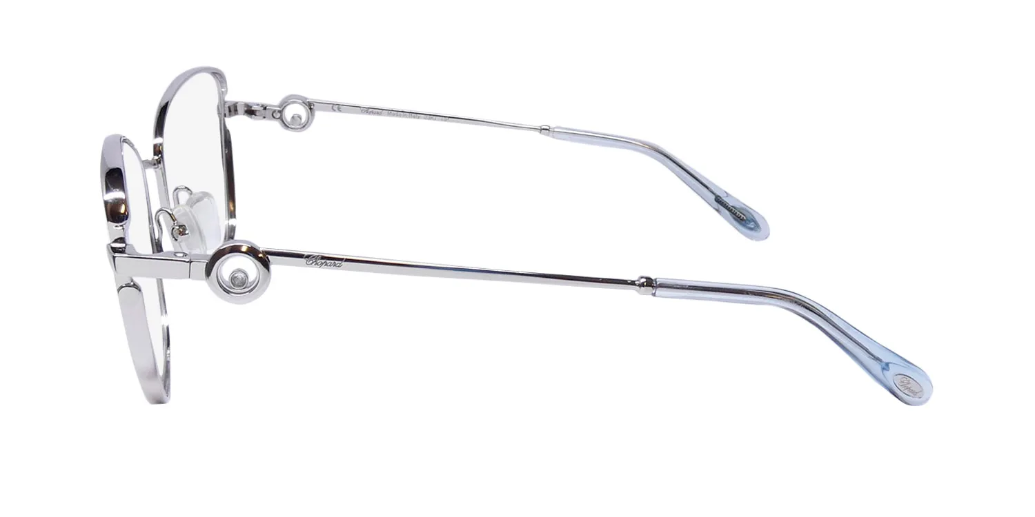 Chopard Vchf15s 0579 Eyeglasses Silver 55mm 4