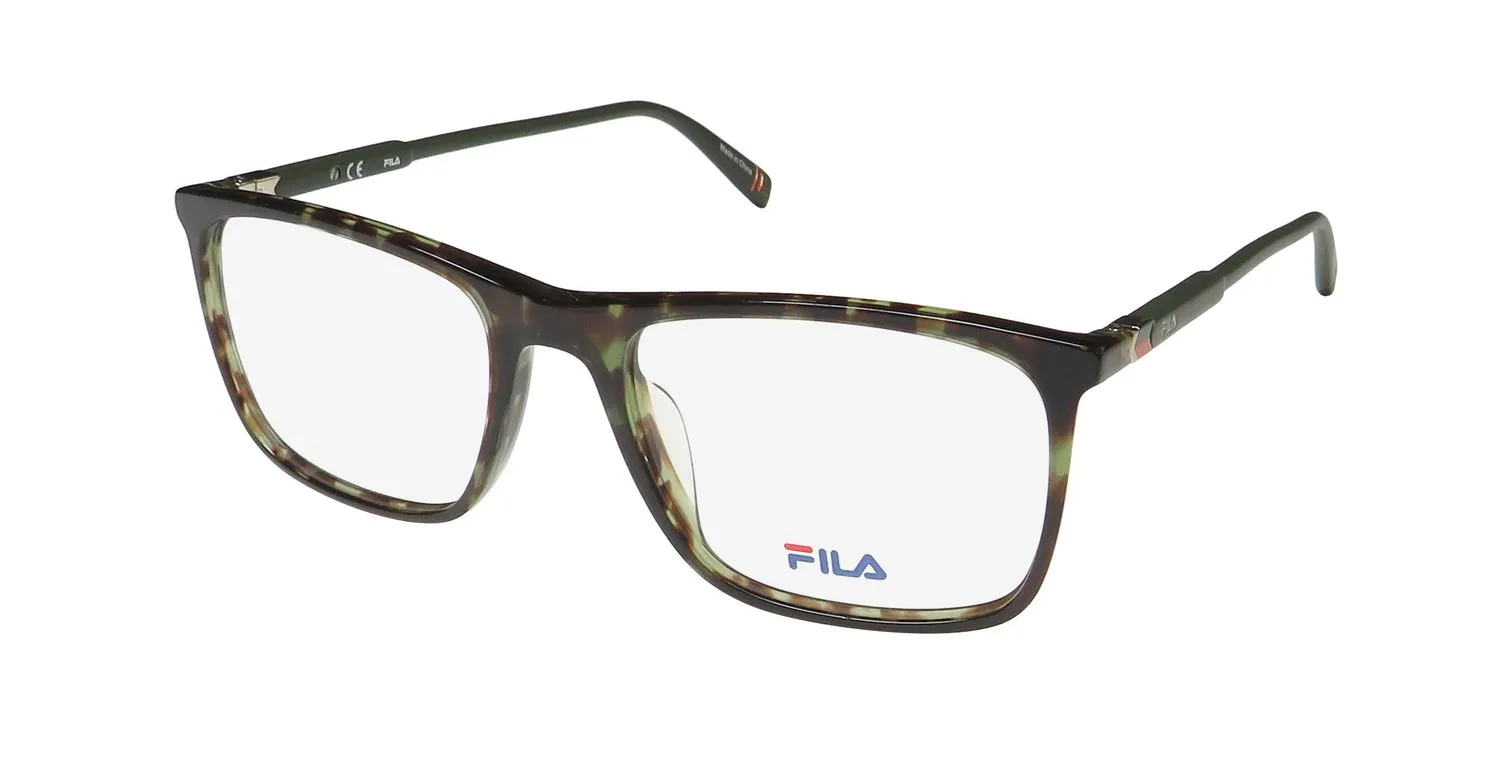 Fila VF9403 ov34 Eyeglasses Olive Havana 53mm