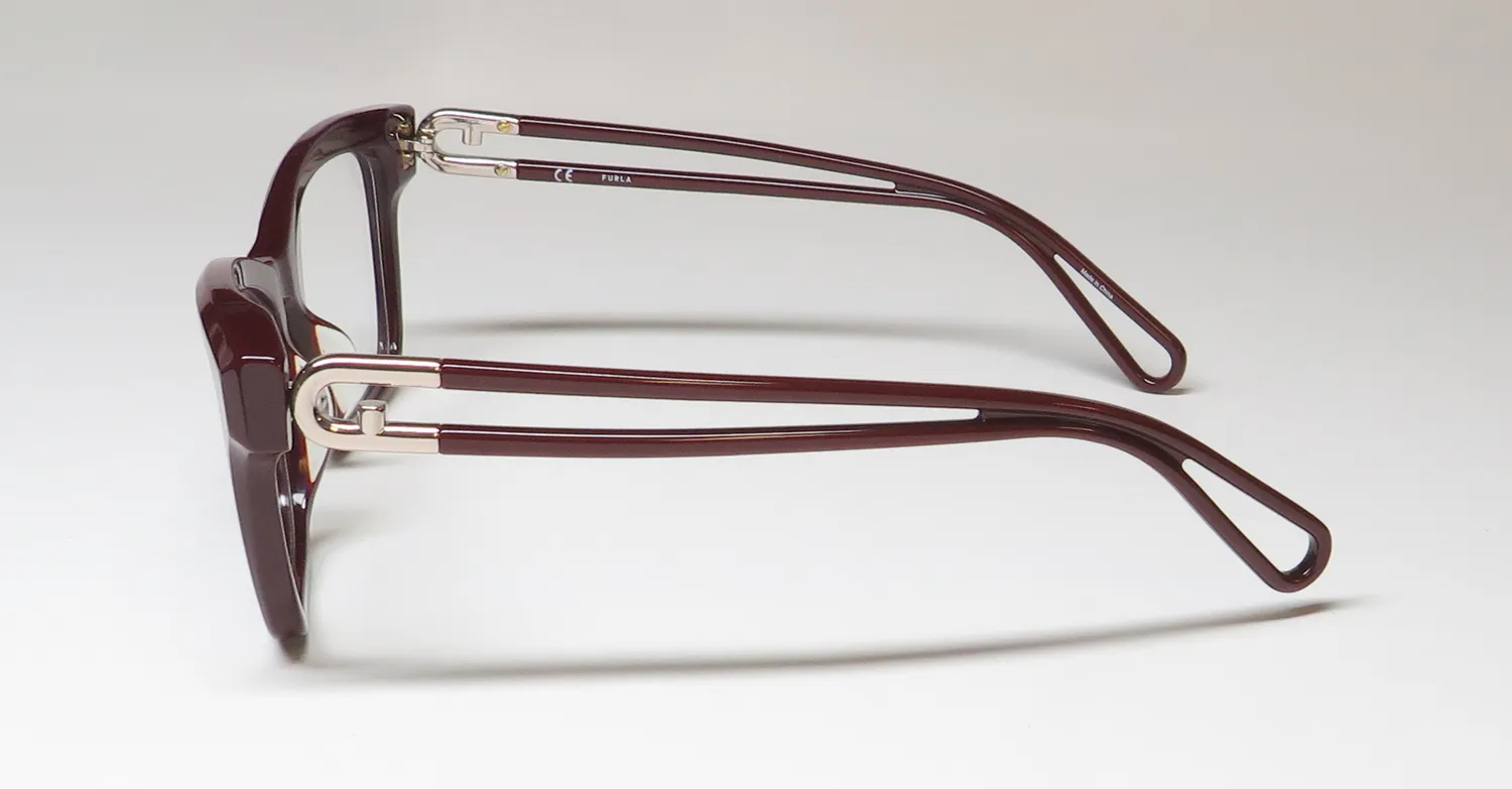 Furla Vfu438 09hb Eyeglasses Burgundy 53mm 4