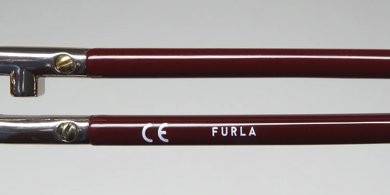Furla Vfu438 09hb Eyeglasses Burgundy 53mm 7