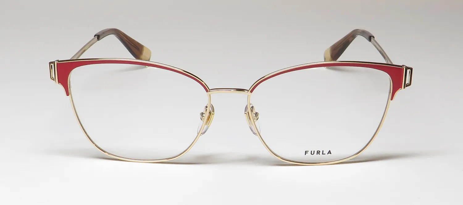 Furla Vfu443 0357 Eyeglasses Gold 55mm 3