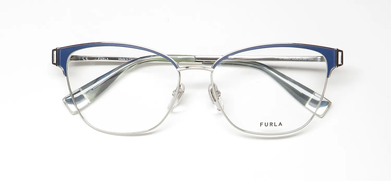 Furla Vfu443 0f94 Eyeglasses Silver 55mm 2