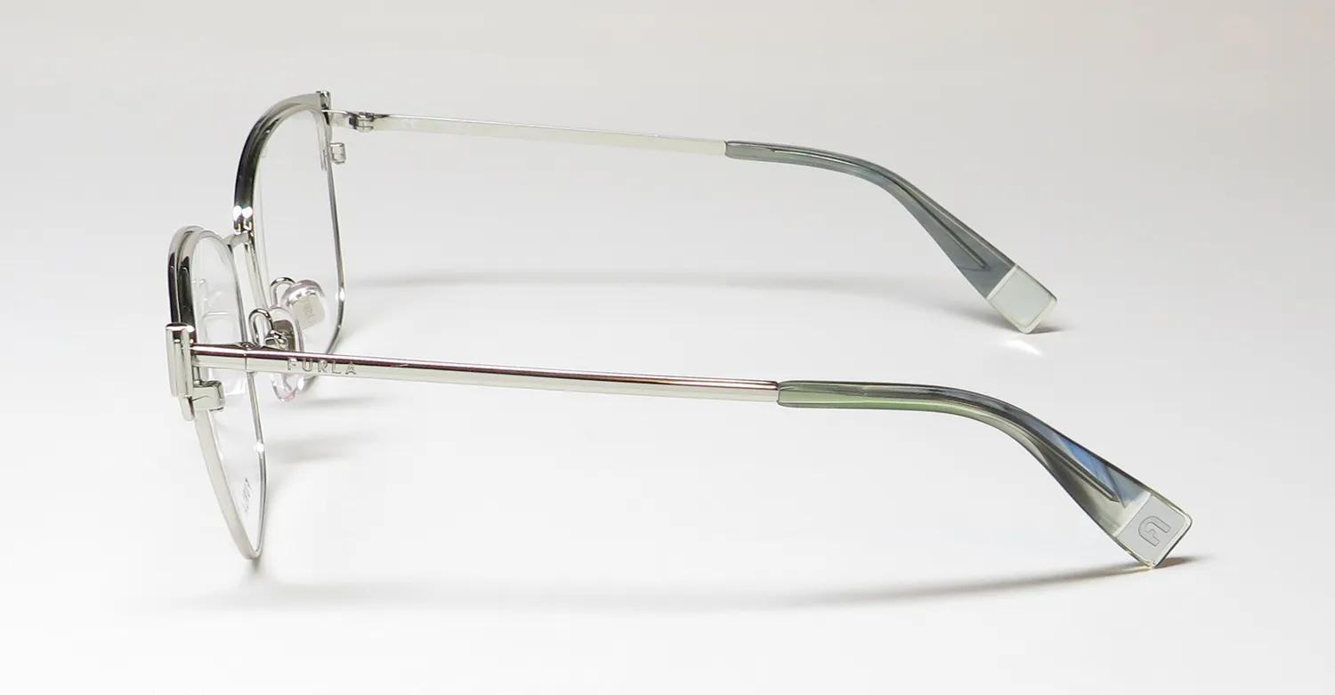Furla Vfu443 0f94 Eyeglasses Silver 55mm 4