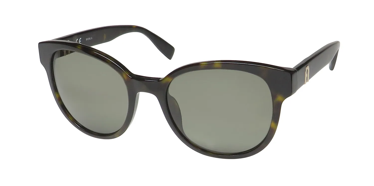 Furla SFU471 0722 Sunglasses Tortoise 53mm