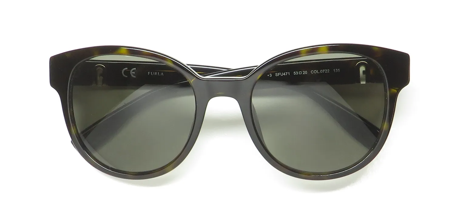 Furla SFU471 0722 Sunglasses Tortoise 53mm 2