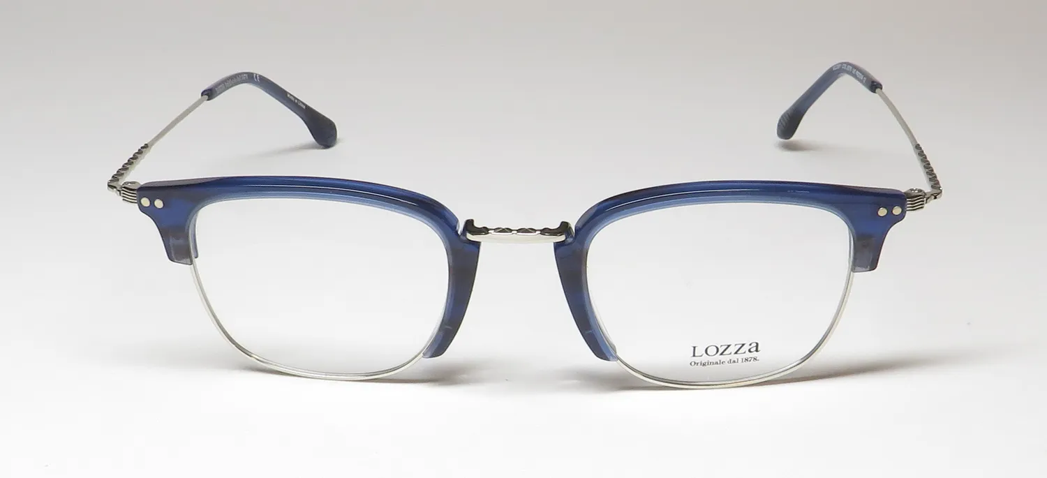 Lozza Vl2381 0579 Eyeglasses Blue 48mm 3