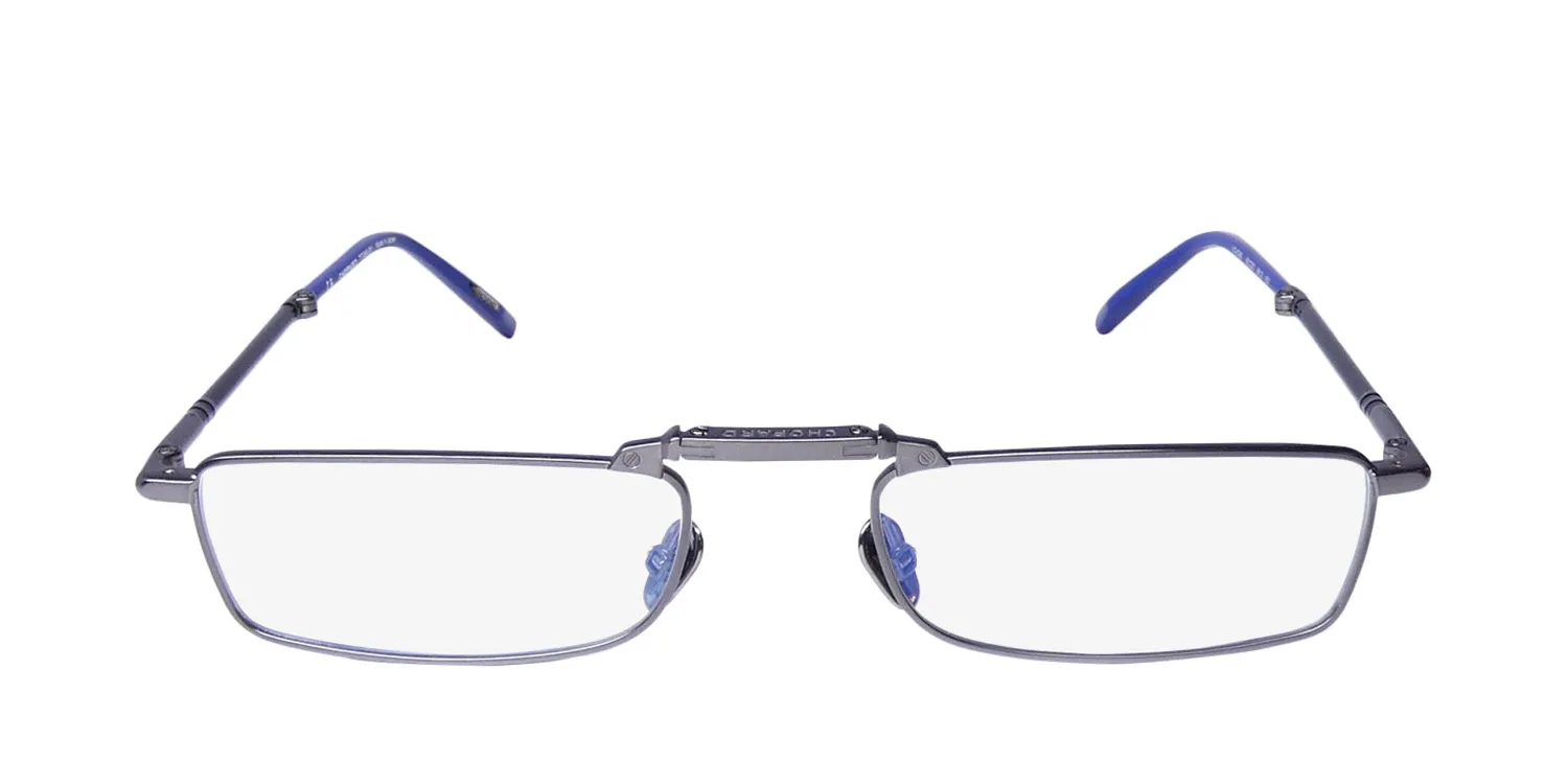 Chopard Vchd86 0613 Eyeglasses Matte Ruthenium 55mm 3