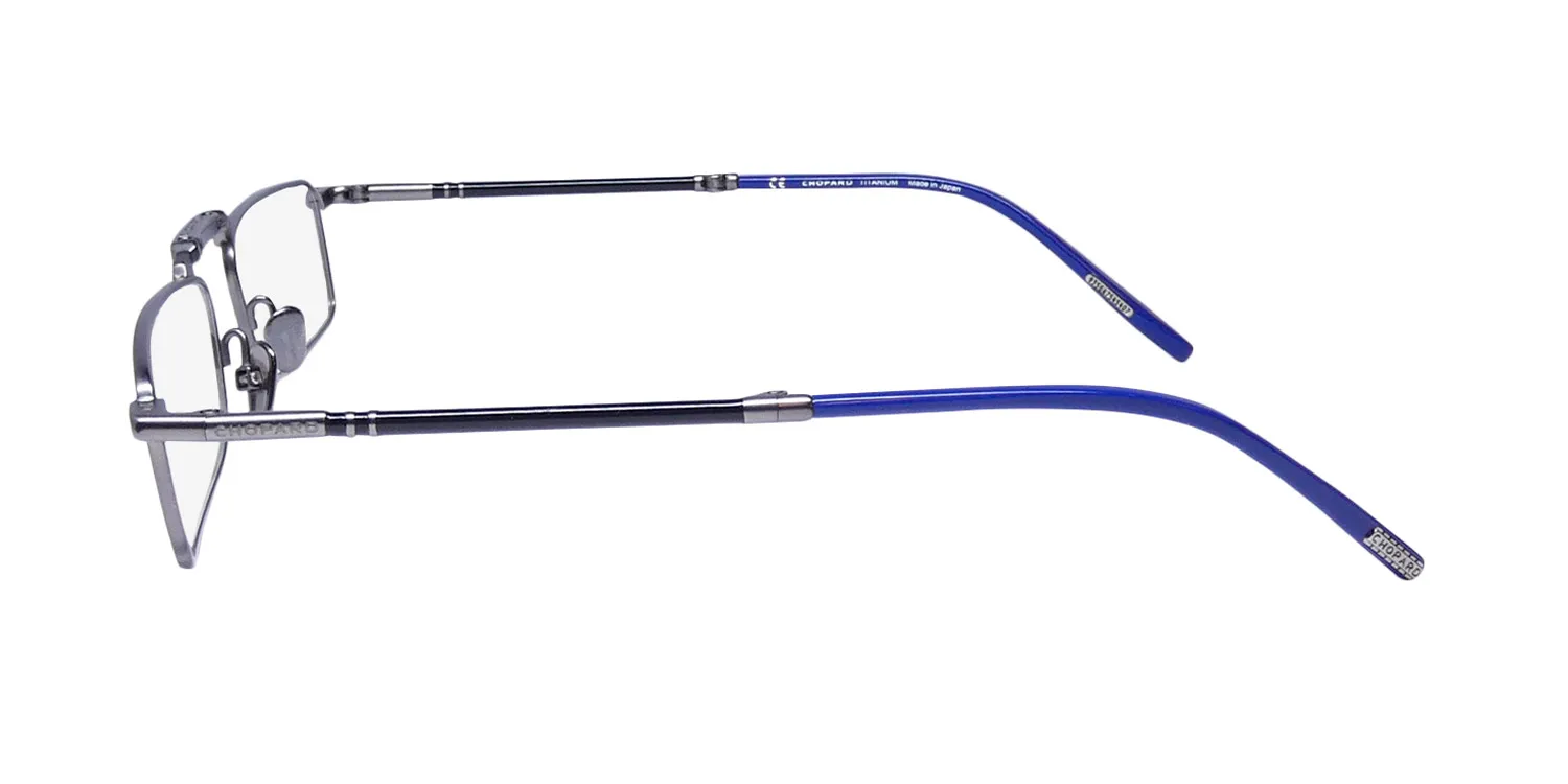 Chopard Vchd86 0613 Eyeglasses Matte Ruthenium 55mm 4