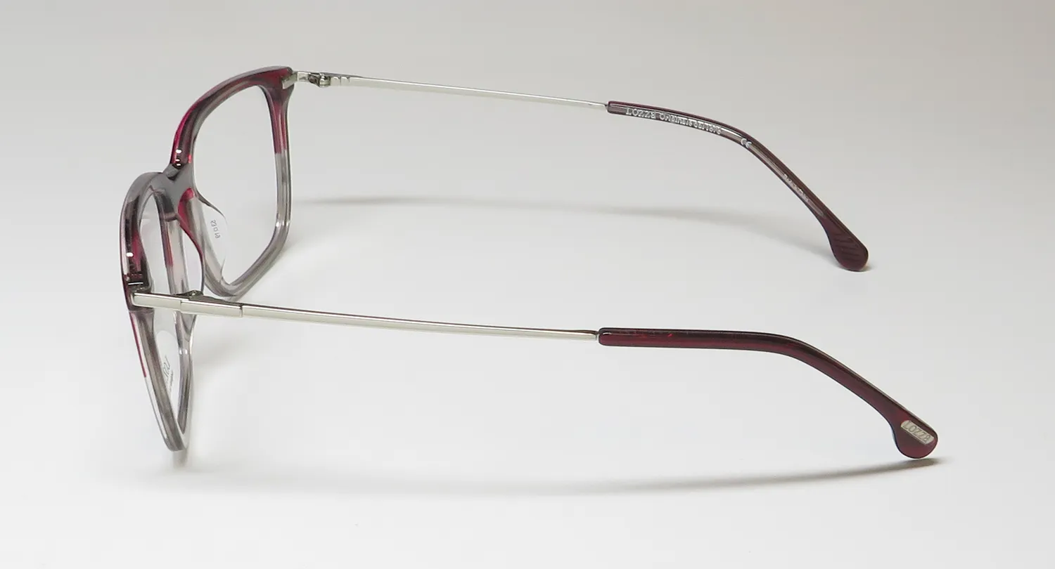 Lozza Vl4265 02as Eyeglasses Red 53mm 4