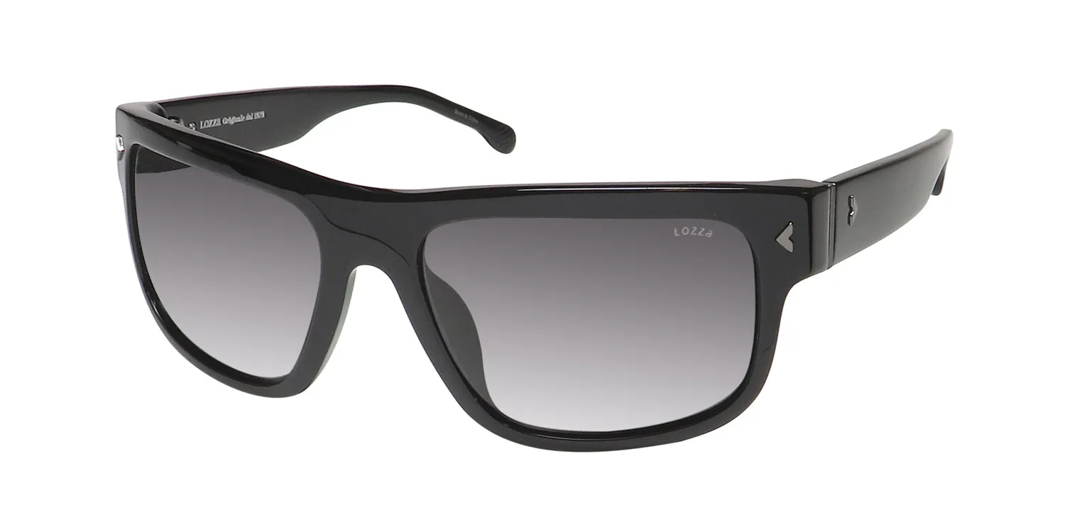 Lozza Sl4262 0700 Sunglasses Shiny Black 58mm