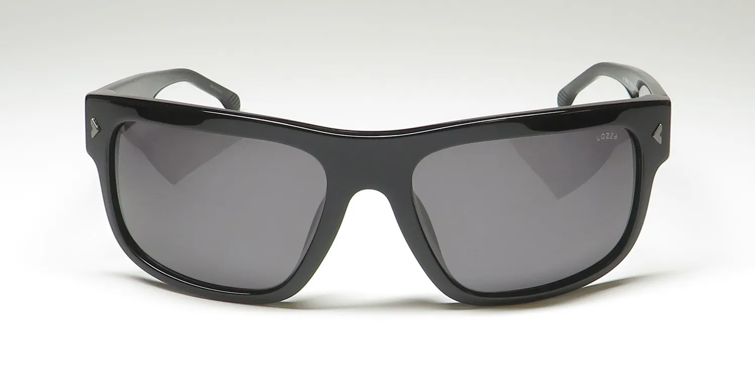 Lozza Sl4262 0700 Sunglasses Shiny Black 58mm 3
